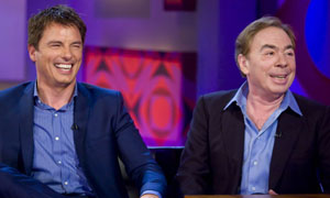 John Barrowman and Andrew Lloyd Webber