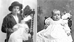These two pictures were in the wallet of Robert Johnston's uncle, Edward Taylor.