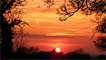 Red sky at night by Jean Pearce in Llangan