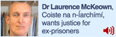 Image of Dr Laurence McKeown