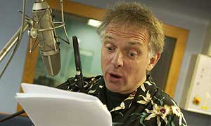 Rik Mayall is the voice of Edwin the Eagle