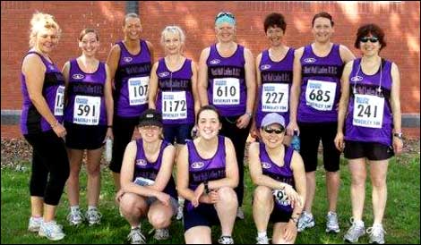 Team of runners 470