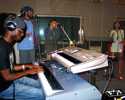 Teedra Moses' band