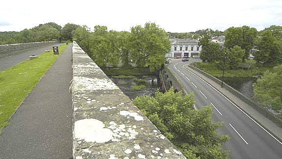 view from the top of the Randalstown viaduct