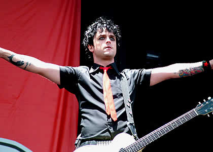 Green Day's Billie Joe Armstrong