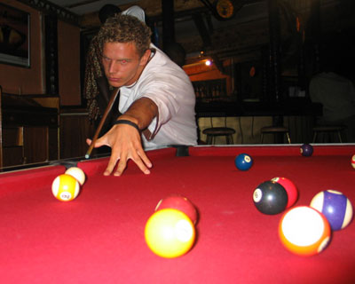 A Snooker game