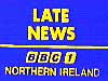 BBC NI Late News Continuity Slide from the archives