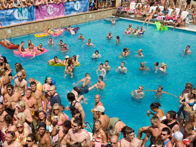 The crowd at Ibiza Rocks
