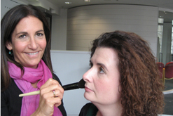 Bobbi Brown and Andrea Kidd