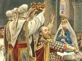 Image of Edward the Confessor being crowned