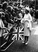 Elizabeth II (at her Silver Jubilee)