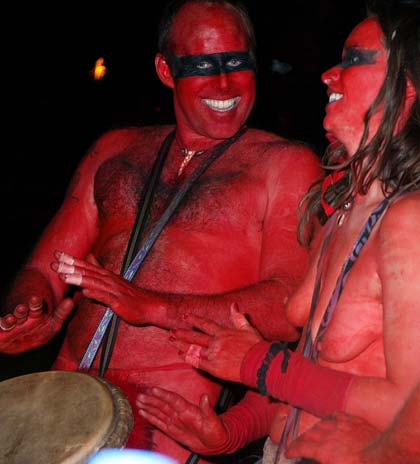 Red Beastie Drummers