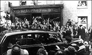 The Queen's vist to Shrewsbury in 1952