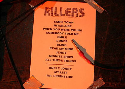 The Killers live in Blackpool