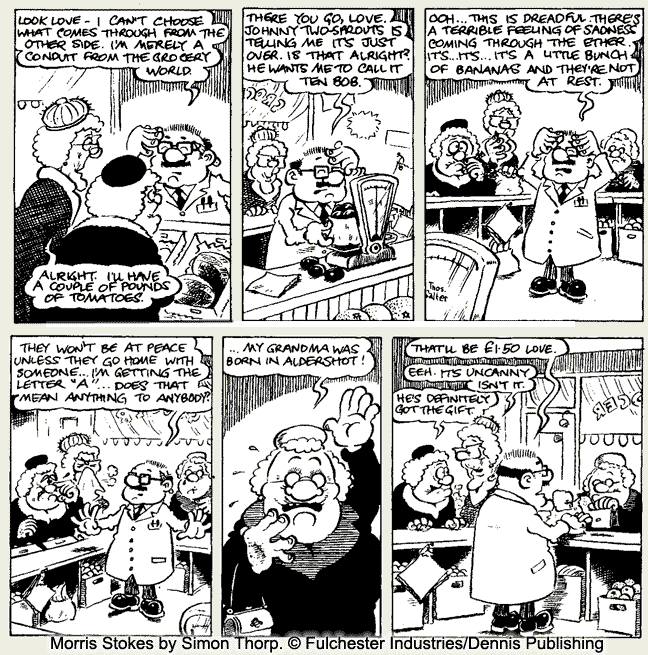 Morris Stokes, Paranormal Grocer