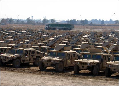 Xe Humvee của quân Iraq.