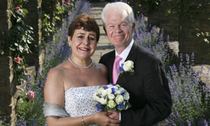 Sara Coward as Caroline Pemberton and Michael Cochrane as Oliver Sterling