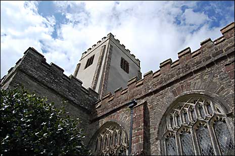 Berry Pomeroy church front