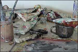 Tubes of paint