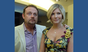 John Thomson and Lisa Faulkner in New Street Law