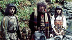 Gareth Armstrong, Tom Baker and Elisabeth Sladen in a scene from the episode The Masque Of Mandragora Gareth Armstrong, Tom Baker and Elisabeth Sladen in a scene from the episode The Masque Of Mandragora
