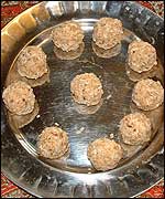 Picture: Indian coconut sweets.