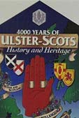 Ulster Scots mural declaring 'Ulster Scots 4000 years of history and heritage'