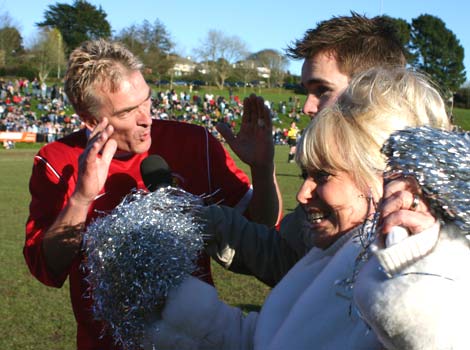 Radio Cornwall v Eastenders Charity Football Match