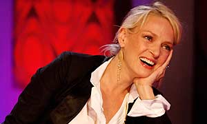 Uma Thurman on Friday Night with Jonathan Ross
