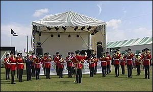 Picture: Brass band plays at The Royal Norfolk Show.