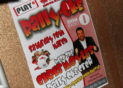 Chris Moyles Rallyoke - Swansea