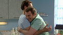 Ben and Roger hug