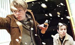 Kris Marshall and Andrew Scott as Art and Jones in My Life In Film (episode six)