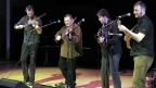 Spiers and Boden and Saltfishforty live at City Halls. Photo by Louis Decarlo.