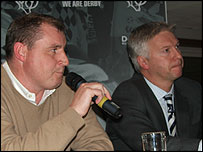 Paul Jewell and Adam Pearson