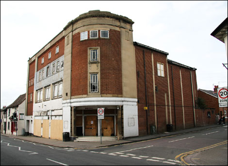 The outside of The Regal Cinema, Evesham