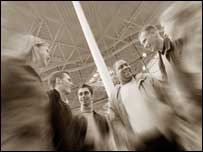 People talking