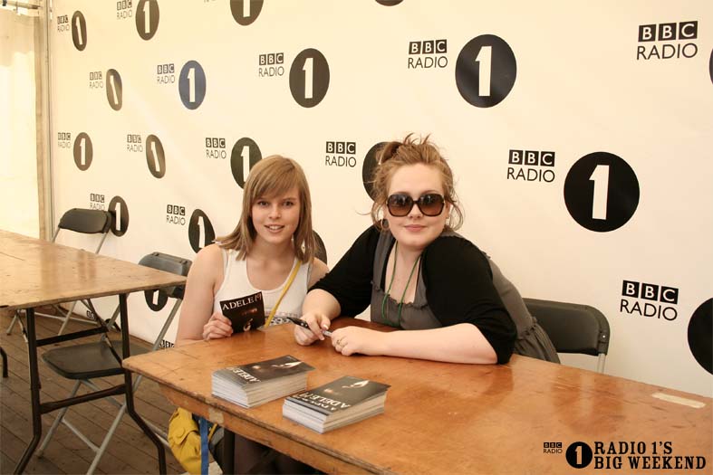 Signing sessions with Adele