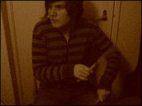 Al from the Midbeats plays the drums