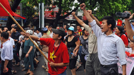 Biểu tình chống Trung Quốc ở Hà Nội