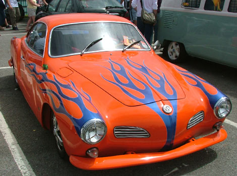 Customised car at Run to the Sun