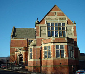 The Carnegie Library on Belfast's Donegall Road