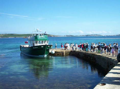 The quay toward St Mary's