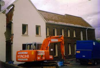 Assumption Grammar School  undergoes demolition (2004)