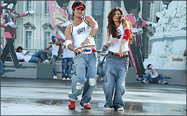 Shahid Kapoor and Ayesha Takia