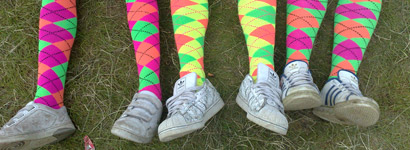 Festival goers