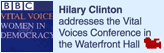 Image of Vital Voices, Women in Democracy logo
