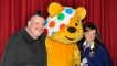 Jim Gellatly and Martel Maxwell with Pudsey