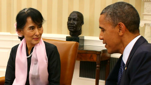 Tổng thống Barack Obama tiếp bà Suu Kyi