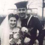 Joan and Leslie's wedding day 13th January 1945 Birmingham Joan and Leslie's wedding day 13th January 1945 Birmingham